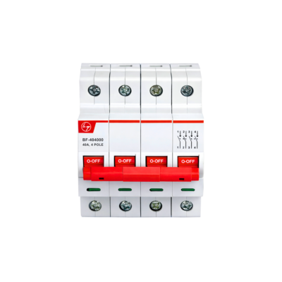 Lauritz Knudsen EXORA, Isolator, 4 Pole, 415V AC, 40A BF404000