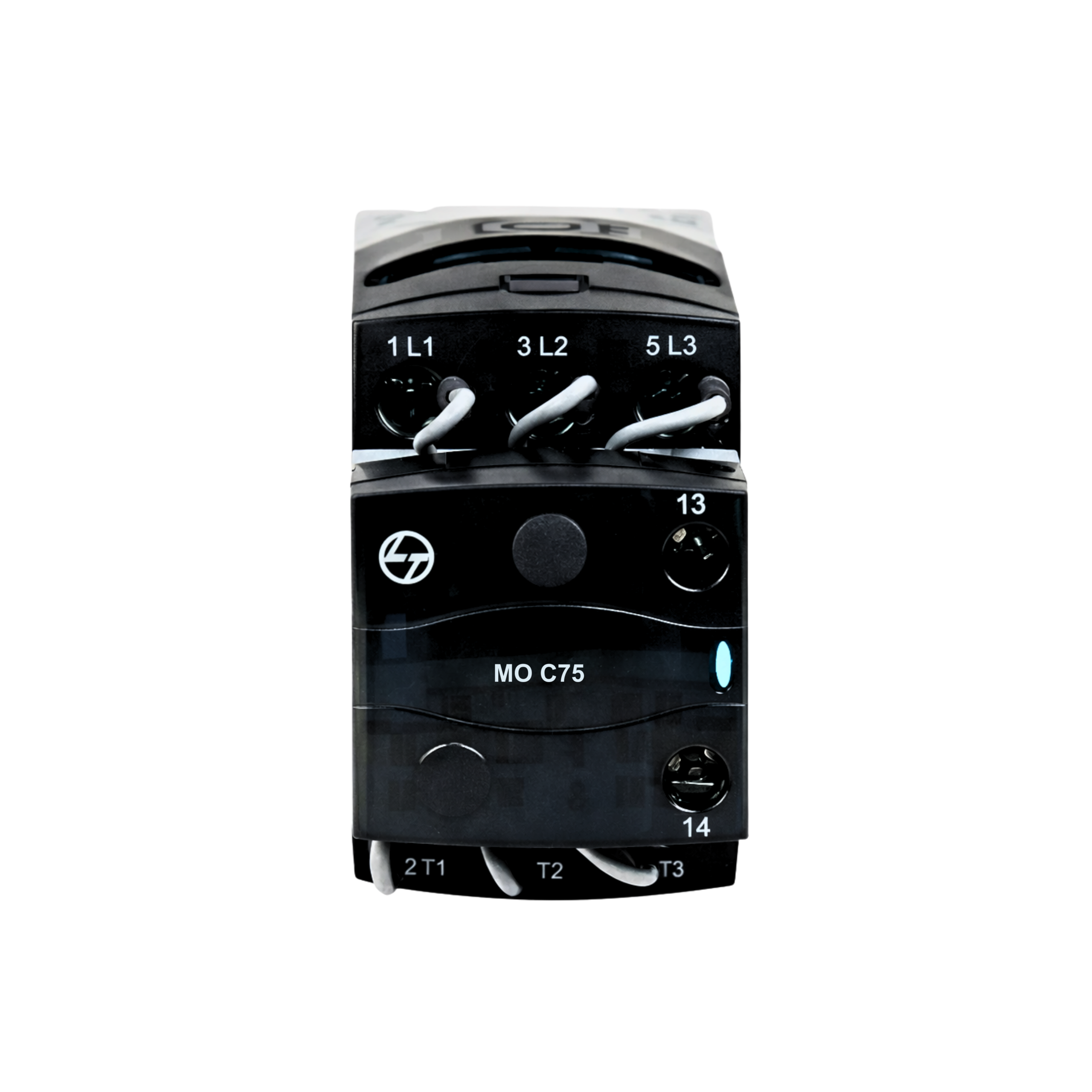 Lauritz Knudsen MO C Capacitor Duty Contactor 75kVAr 3P 440V AC In Built 1NO AC-6b 240V AC Coil 50/60 Hz  CS96150