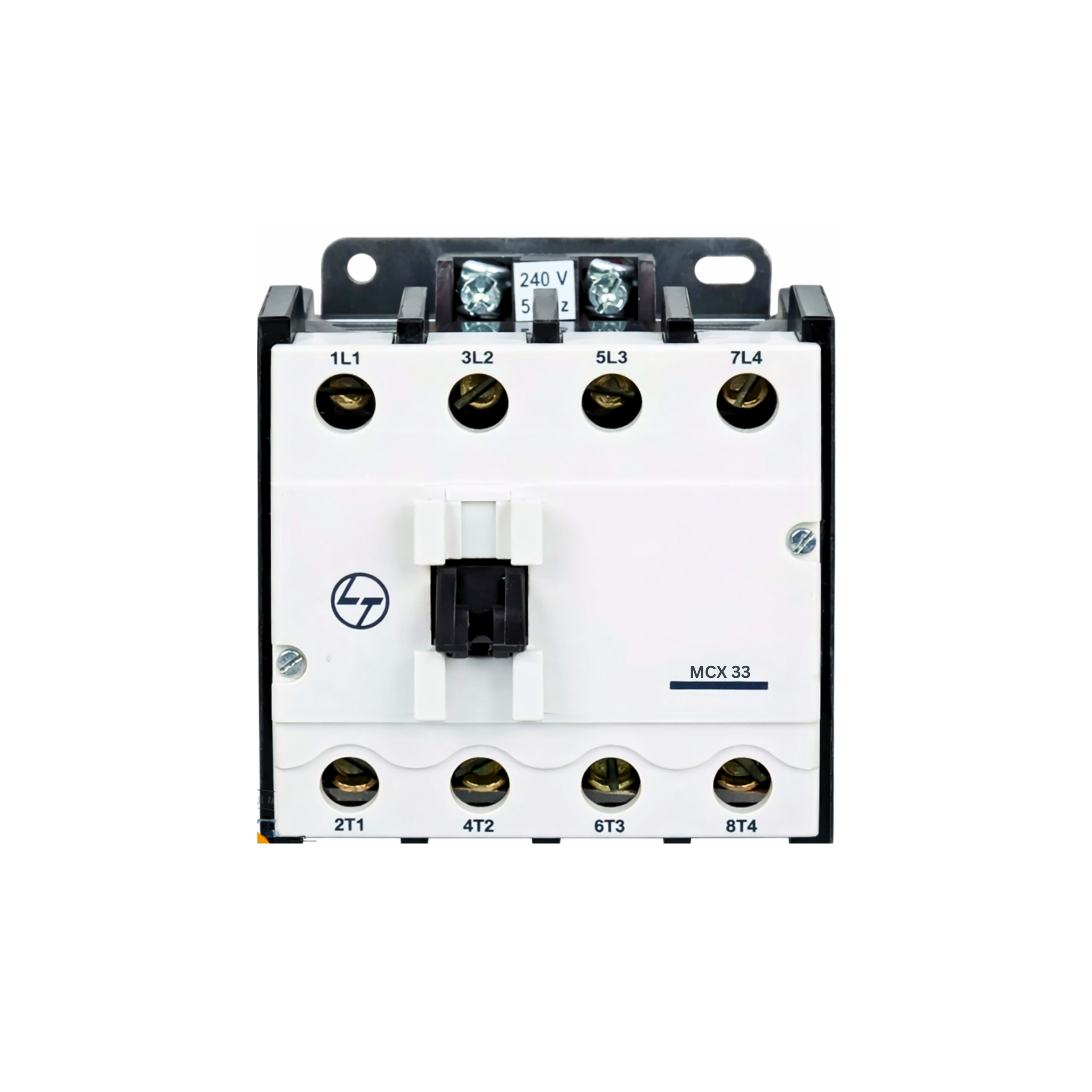 Lauritz Knudsen MCX Contactor 200A 4P 415V AC In Built 2NO+2NC AC-1 240V AC Coil 50/60 Hz (CS97021BOOO)