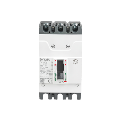 Lauritz Knudsen DY125U MCCB 100A 3P 415V AC 10kA Thermal Magnetic 50/60 Hz