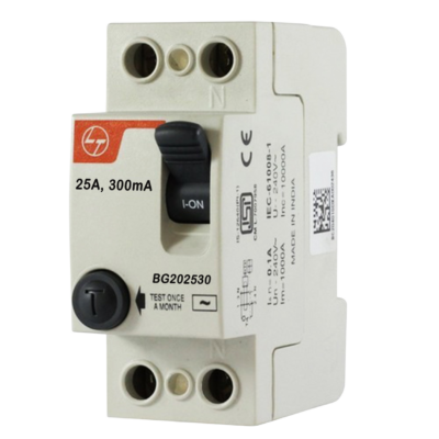 Lauritz Knudsen EXORA, RCCB, 2 Pole, 240V AC, 300mA, 25A  BG202530