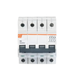 Lauritz Knudsen EXORA, MCB, 4 Pole, 415V AC, 10kA, C Curve, 6A  BB40060C