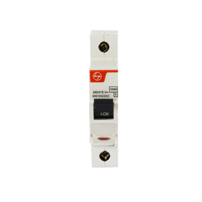 Lauritz Knudsen EXORA, MCB, 1 Pole, 240V AC, 10kA, C Curve, 63A  BB10630C