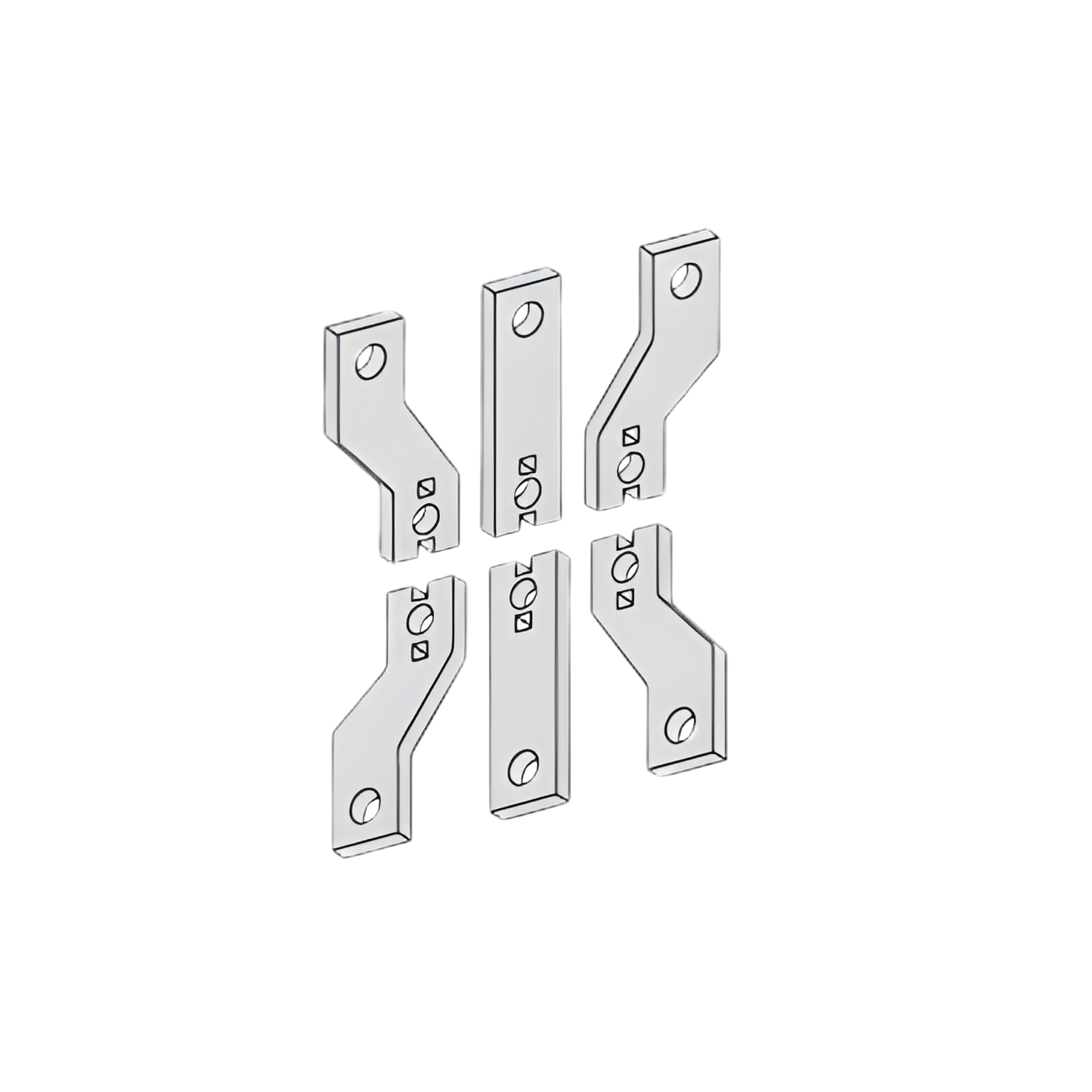 Lauritz Knudsen Accessory for MCCBs: Spreader Terminals | 3 Pole | Suitable for DU400N/DN3B/DN3 | Upto 400A | Package of 6 MCCB, DN DN Pole Spreader Terminals