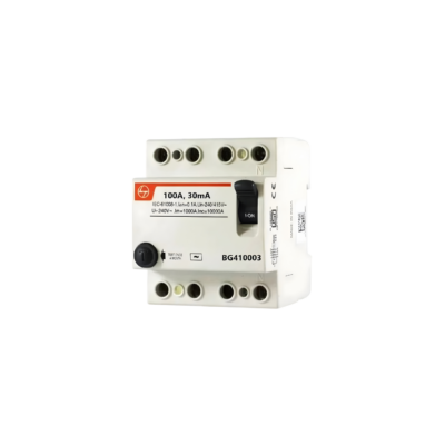 Lauritz Knudsen EXORA, RCCB, 4 Pole, 415V AC, 30mA, 100A  BG410003