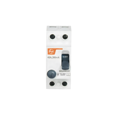 Lauritz Knudsen EXORA, RCCB, 2 Pole, 240V AC, 300mA, 40A  BG204030