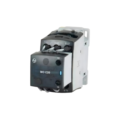 Lauritz Knudsen MO C Capacitor Duty Contactor 20kVAr 3P 440V AC In Built 1NO AC-6b 240V AC Coil 50/60 Hz CS90021