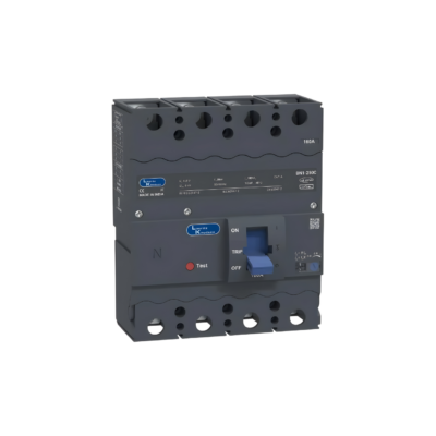Lauritz Knudsen DN1C, MCCB, 4 Pole, 415V AC, 25kA Breaking Capacity, 160A | Thermal-Magnetic Release | IP40 Protection  CM90642OOMO