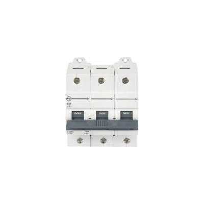 Lauritz Knudsen AU HR MCB 100A TP 415V AC 15kA C Curve  AU15S31003C