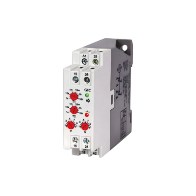 Lauritz Knudsen Micon225StarDelta24-240VAC/DC,3-120s 2NO  "GIC Micon 225 Star Delta  Timer"